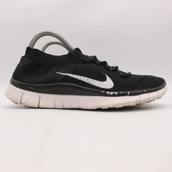 Nike Free Flyknit 5.0 Athletic Running Shoes Men\'s Size 9 Sneakers 615805-010 main image 4